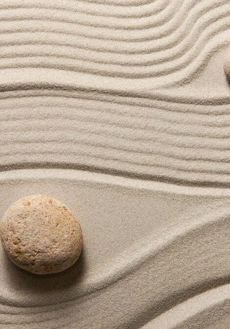sand zen garden swirls no rake